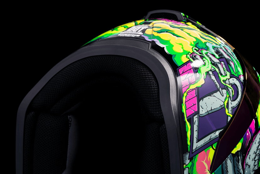 ICON 0101-16028 Airform™ Helmet - Hippy Dippy - Purple - XL — image 10 of 15