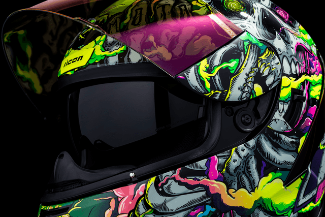 ICON 0101-16028 Airform™ Helmet - Hippy Dippy - Purple - XL — image 12 of 15