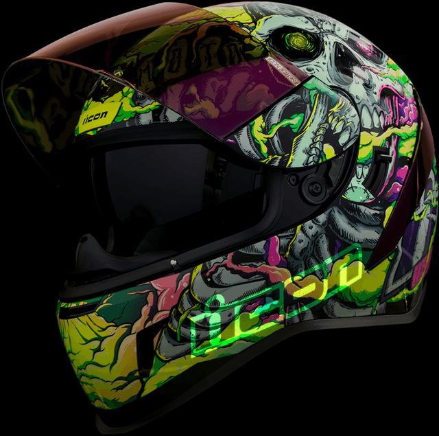 ICON 0101-16028 Airform™ Helmet - Hippy Dippy - Purple - XL — image 7 of 15