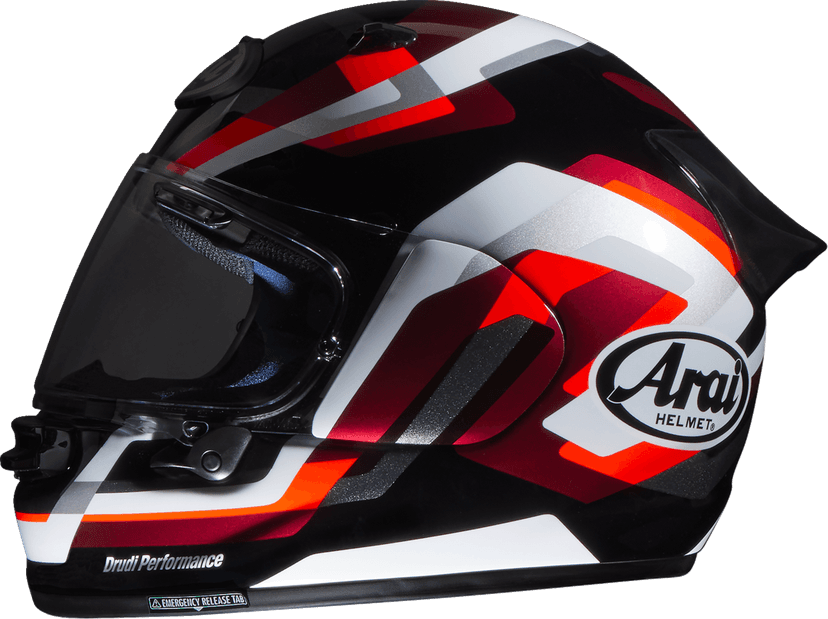 ARAI HELMETS 0101-16067 Contour-X Helmet - Snake - Red - XS — image 8 of 11