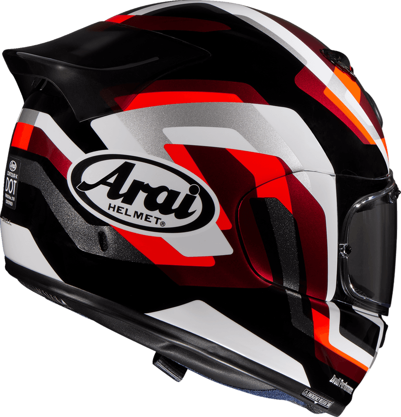 ARAI HELMETS 0101-16071 Contour-X Helmet - Snake - Red - XL — image 11 of 11