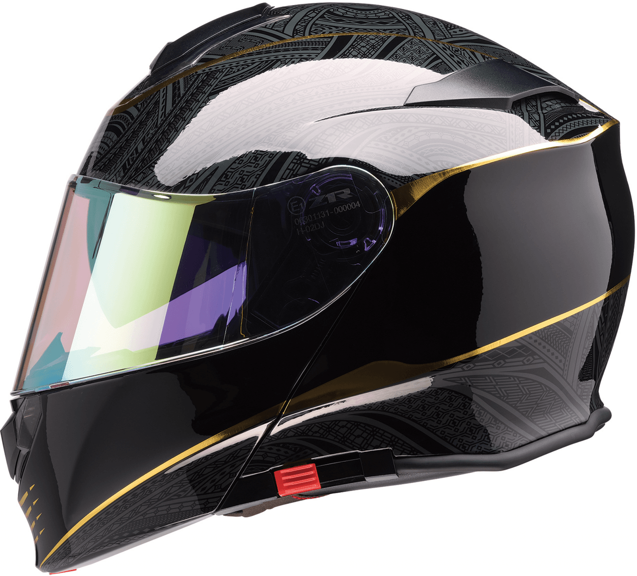 Z1R 0101-16141 Solaris 2.0 Modular Helmet - Notorious - Black - Medium
