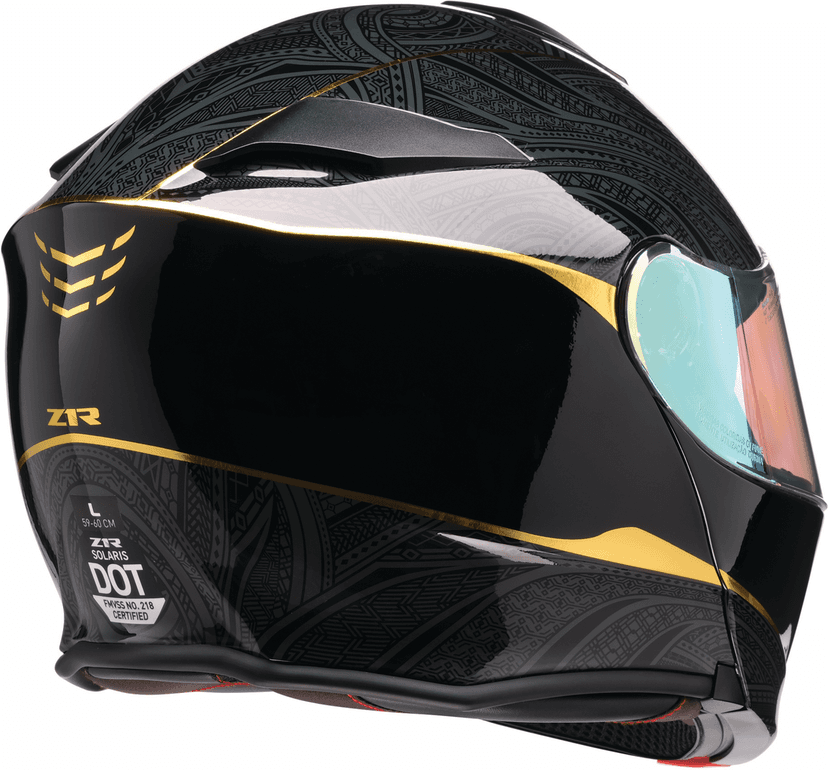 Z1R 0101-16141 Solaris 2.0 Modular Helmet - Notorious - Black - Medium — image 5 of 5