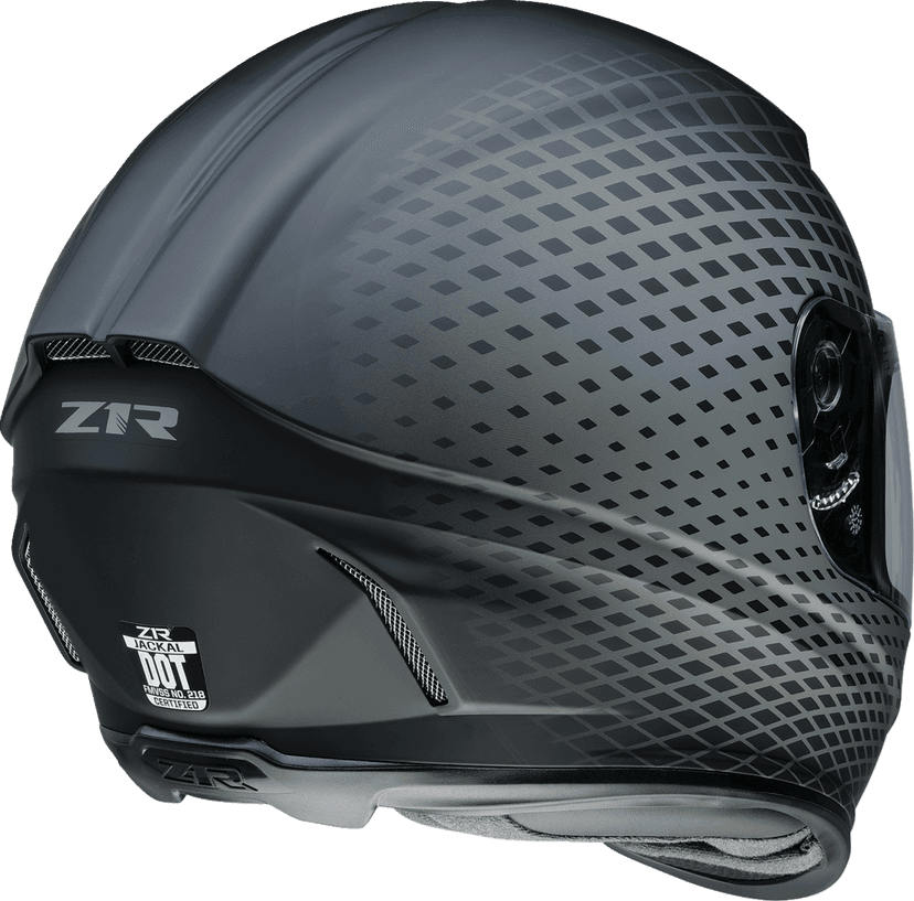 Z1R 0101-16147 Jackal Helmet - Waveform - Gray - XS — image 4 of 6