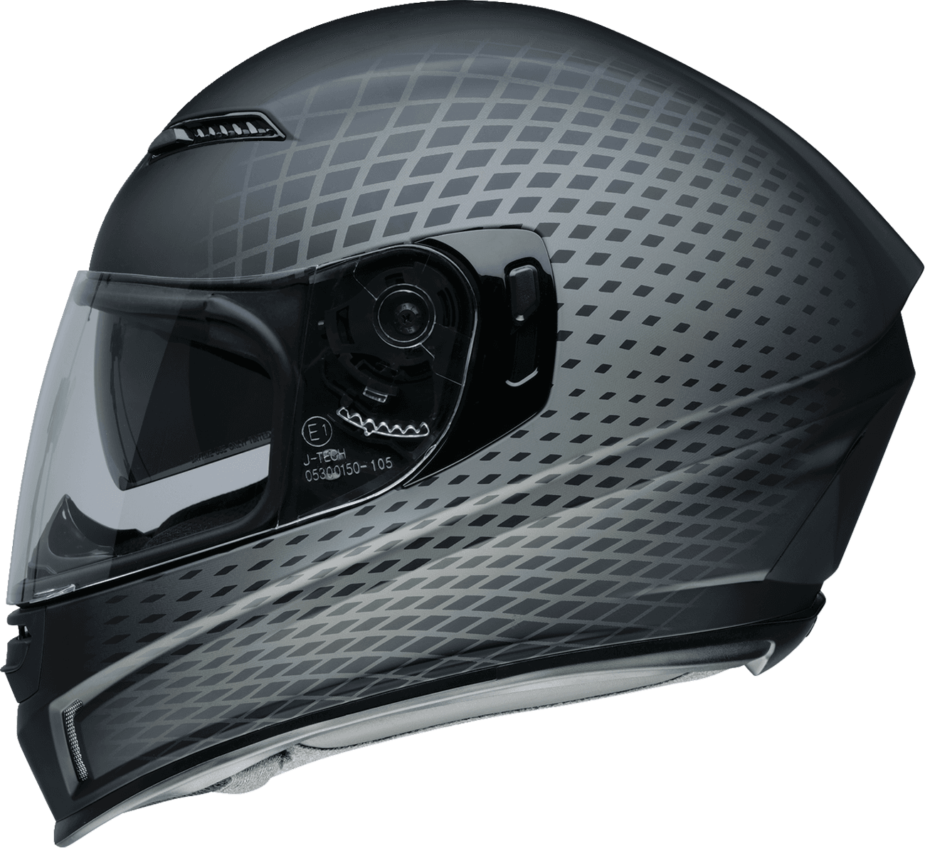 Z1R 0101-16152 Jackal Helmet - Waveform - Gray - 2XL