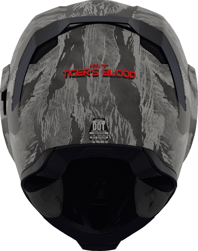 ICON 0101-16243 Airflite™ Helmet - Tiger's Blood - MIPS® - Gray - Large — image 2 of 6