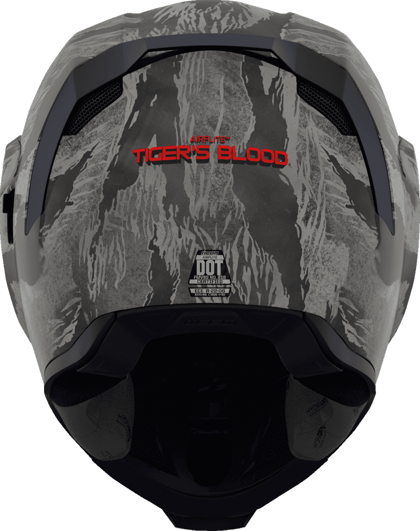 ICON 0101-16243 Airflite™ Helmet - Tiger's Blood - MIPS® - Gray - Large — image 2 of 6