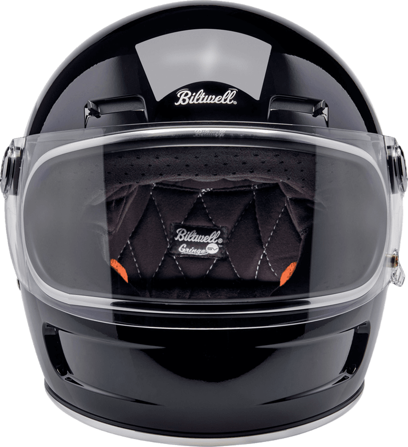BILTWELL 0101-16254 Gringo SV Helmet - Gloss Black - XS — image 5 of 10
