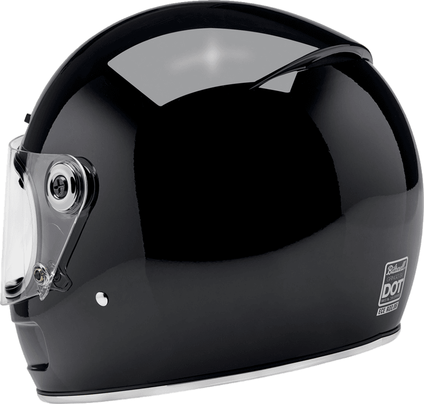 BILTWELL 0101-16255 Gringo SV Helmet - Gloss Black - Small — image 10 of 10
