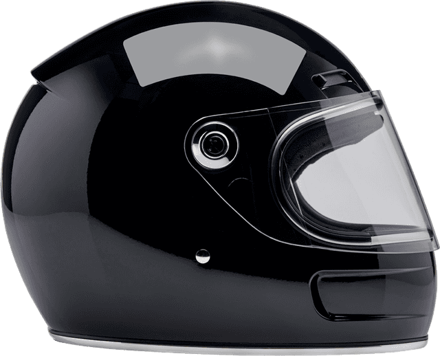 BILTWELL 0101-16257 Gringo SV Helmet - Gloss Black - Large — image 7 of 10