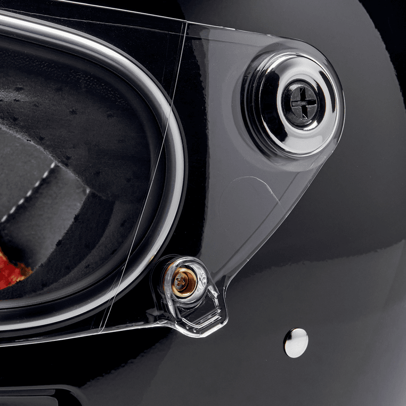 BILTWELL 0101-16259 Gringo SV Helmet - Gloss Black - 2XL — image 9 of 10