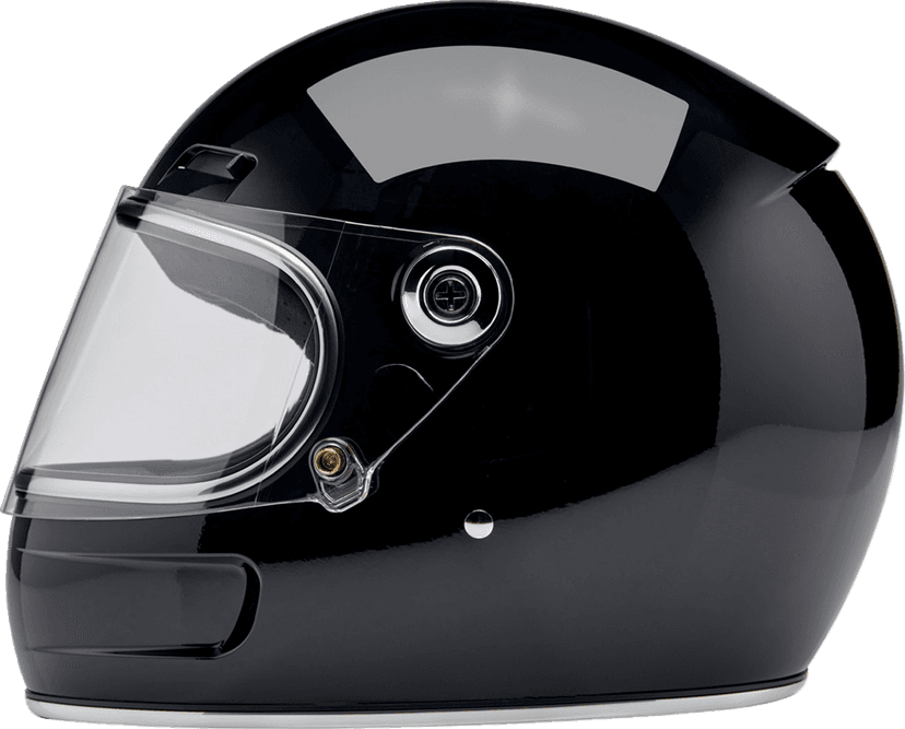BILTWELL 0101-16259 Gringo SV Helmet - Gloss Black - 2XL — image 3 of 10
