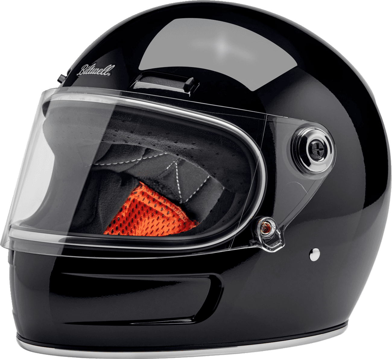 BILTWELL 0101-16259 Gringo SV Helmet - Gloss Black - 2XL
