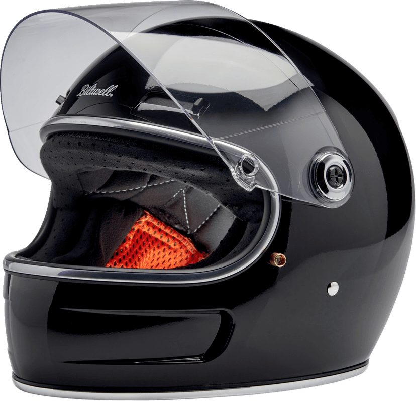 BILTWELL 0101-16259 Gringo SV Helmet - Gloss Black - 2XL — image 5 of 10