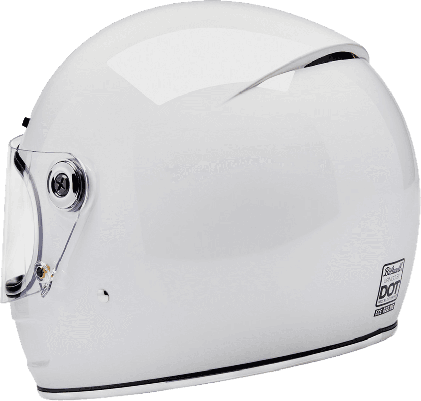 BILTWELL 0101-16261 Gringo SV Helmet - Gloss White - Small — image 6 of 10
