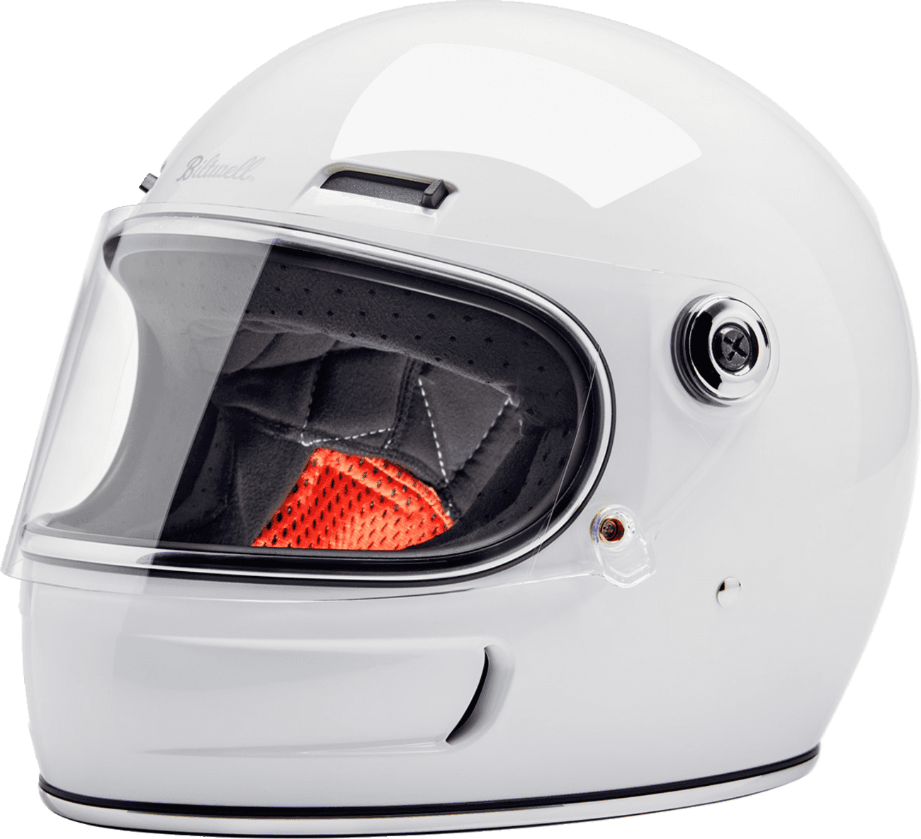 BILTWELL 0101-16261 Gringo SV Helmet - Gloss White - Small
