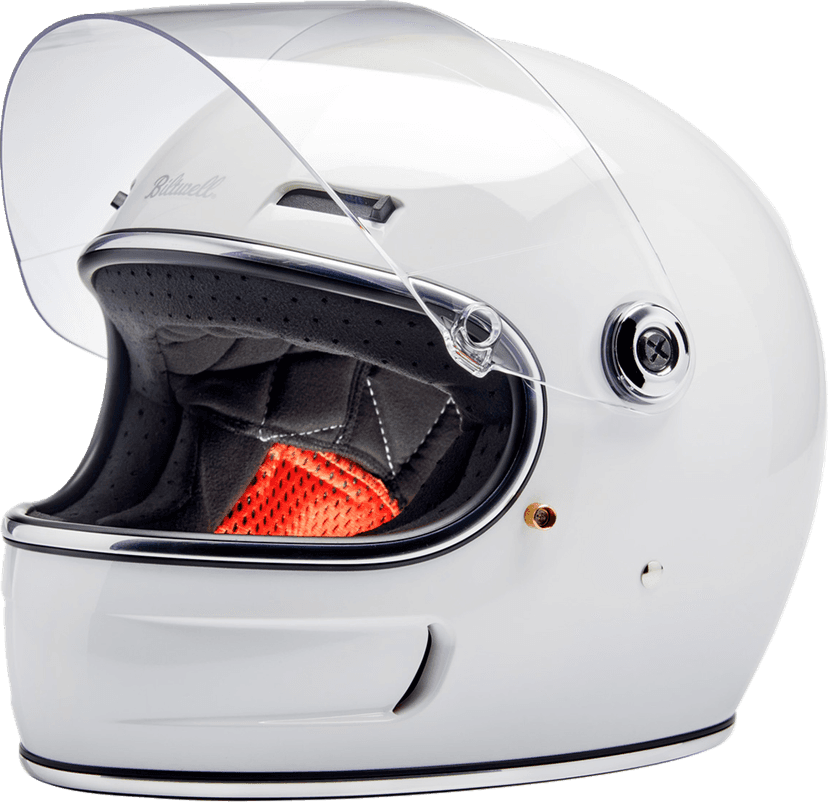 BILTWELL 0101-16262 Gringo SV Helmet - Gloss White - Medium — image 8 of 10