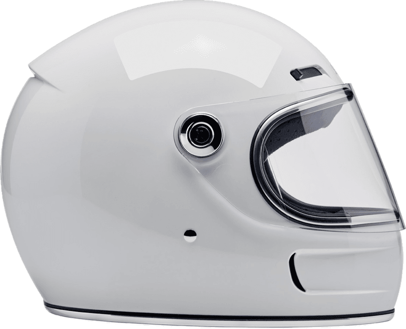 BILTWELL 0101-16263 Gringo SV Helmet - Gloss White - Large — image 5 of 10