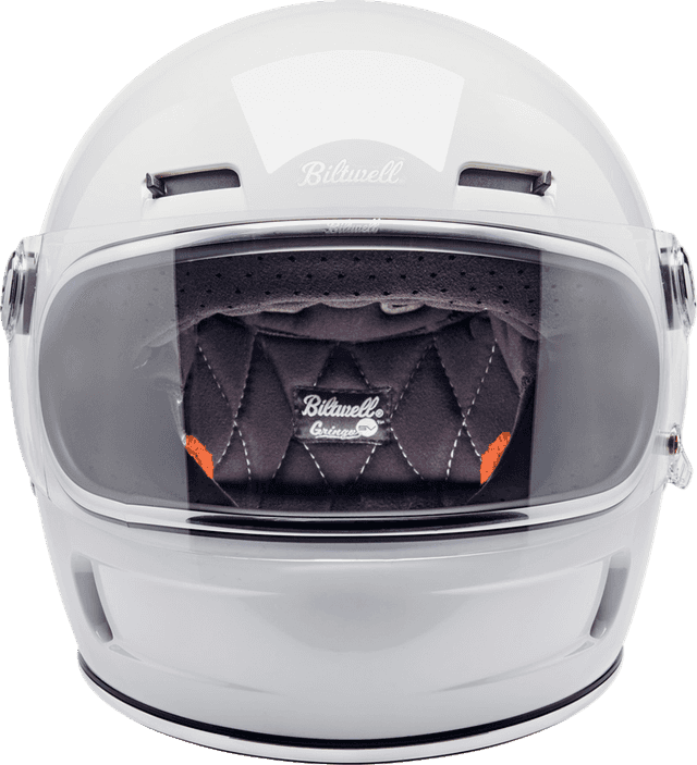 BILTWELL 0101-16265 Gringo SV Helmet - Gloss White - 2XL — image 2 of 10