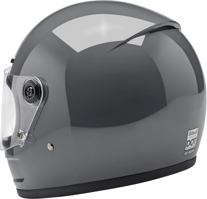BILTWELL 0101-16267 Gringo SV Helmet - Gloss Storm Gray - Small — image 4 of 10