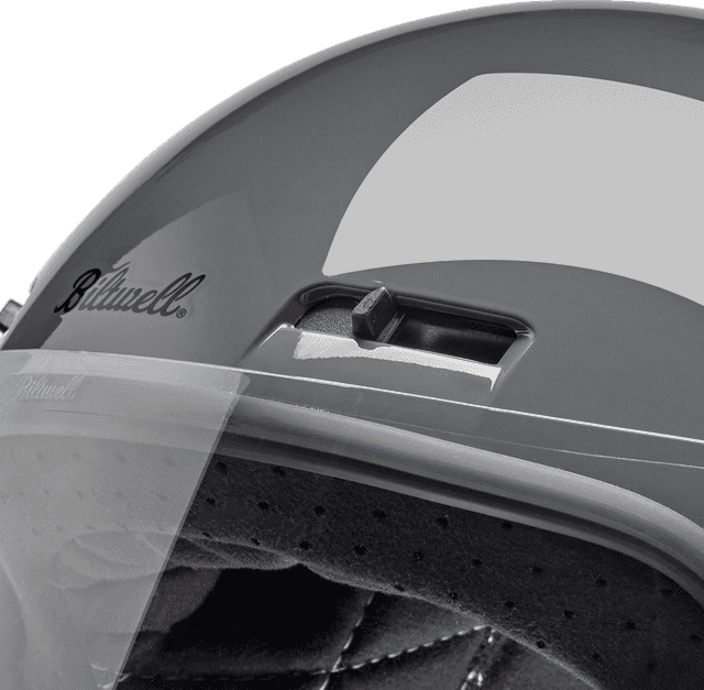 BILTWELL 0101-16269 Gringo SV Helmet - Gloss Storm Gray - Large — image 10 of 10