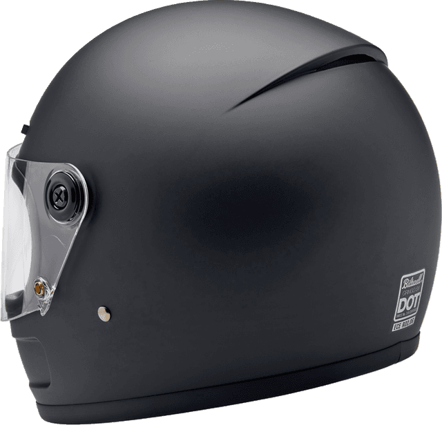 BILTWELL 0101-16275 Gringo SV Helmet - Flat Black - Large — image 8 of 10