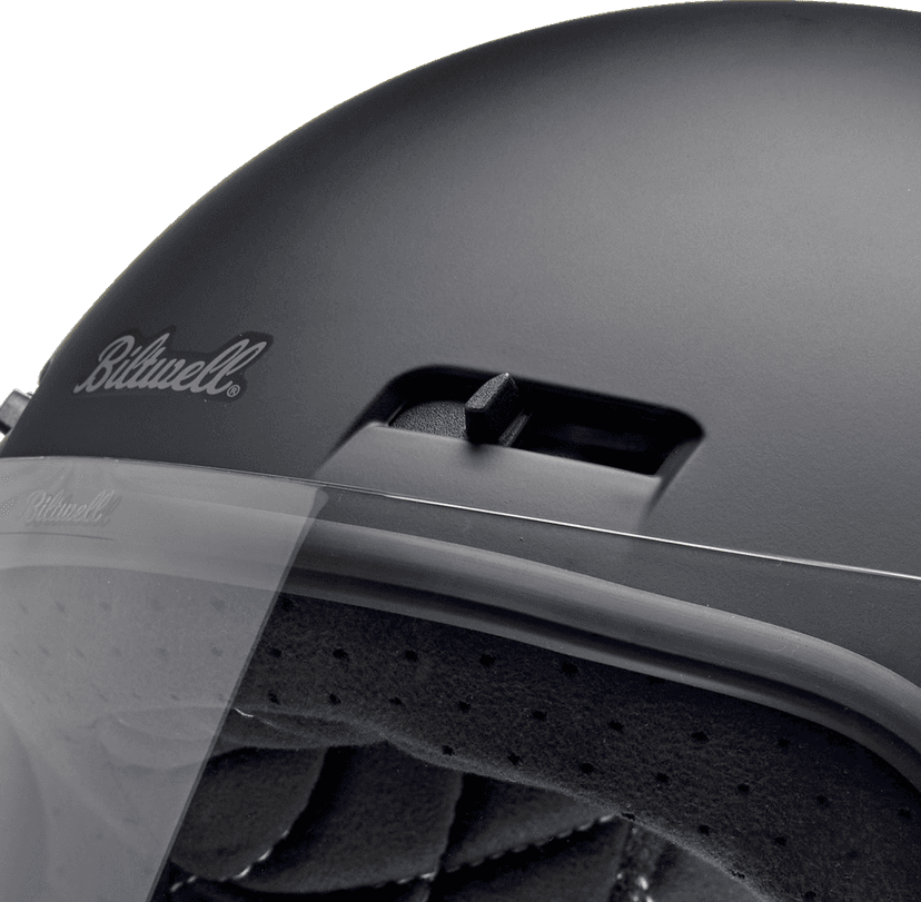 BILTWELL 0101-16276 Gringo SV Helmet - Flat Black - XL — image 4 of 10