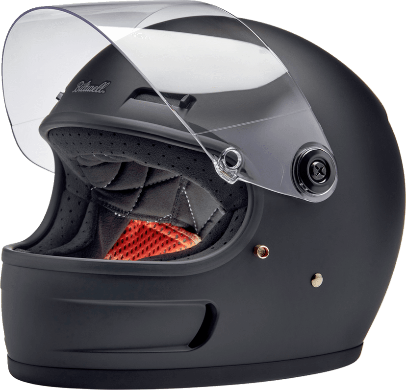 BILTWELL 0101-16277 Gringo SV Helmet - Flat Black - 2XL — image 10 of 10