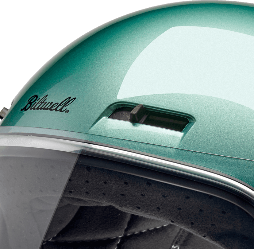 BILTWELL 0101-16279 Gringo SV Helmet - Metallic Seafoam - Small — image 2 of 10