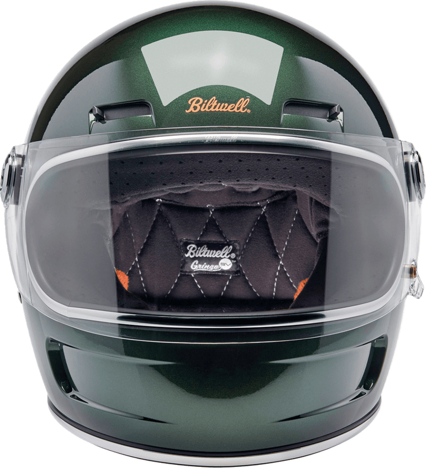 BILTWELL 0101-16284 Gringo SV Helmet - Metallic Sierra Green - XS — image 5 of 10