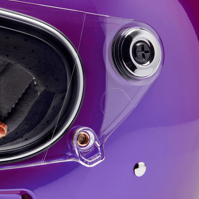 BILTWELL 0101-16295 Gringo SV Helmet - Metallic Grape - 2XL — image 9 of 10