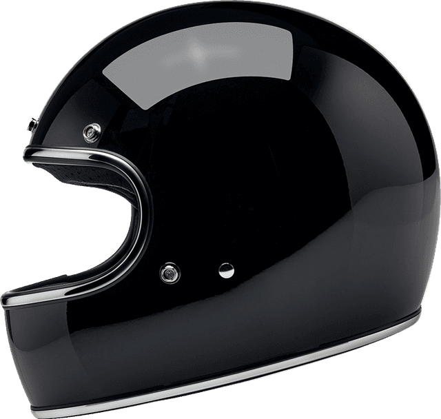BILTWELL 0101-16304 Gringo Helmet - Gloss Black - Medium — image 5 of 6