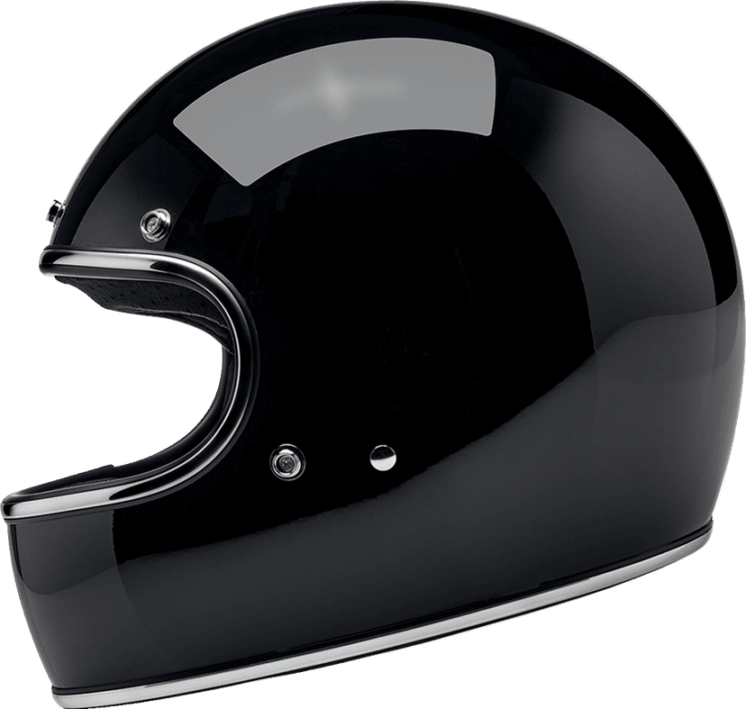 BILTWELL 0101-16305 Gringo Helmet - Gloss Black - Large — image 5 of 6