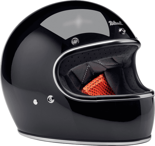 BILTWELL 0101-16306 Gringo Helmet - Gloss Black - XL — image 2 of 6