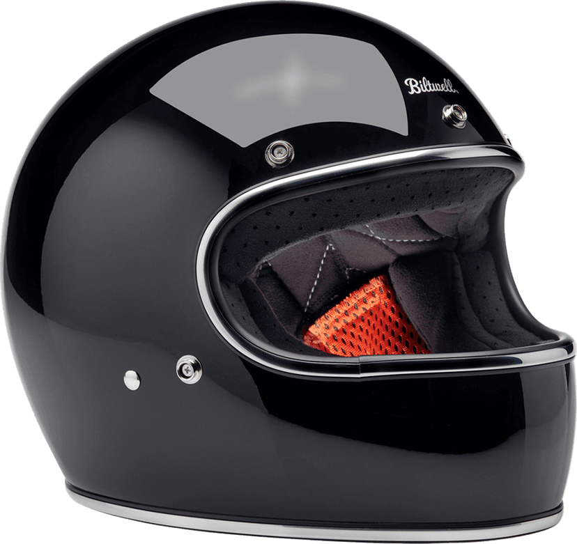 BILTWELL 0101-16306 Gringo Helmet - Gloss Black - XL — image 2 of 6
