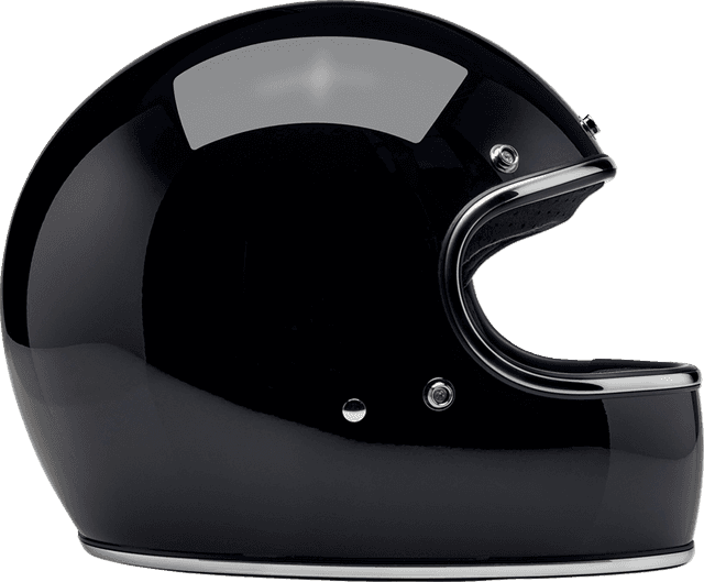 BILTWELL 0101-16306 Gringo Helmet - Gloss Black - XL — image 4 of 6