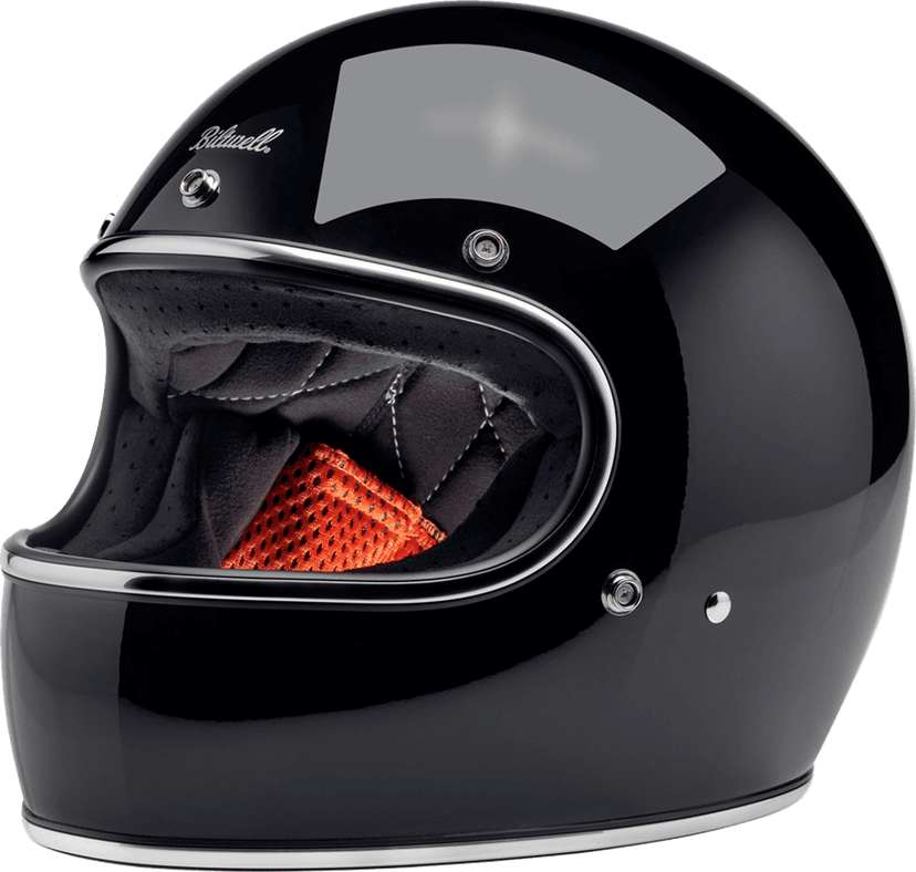 BILTWELL 0101-16307 Gringo Helmet - Gloss Black - 2XL — image 1 of 6