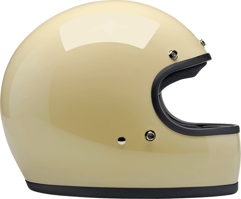 BILTWELL 0101-16311 Gringo Helmet - Gloss White - Large — image 6 of 7