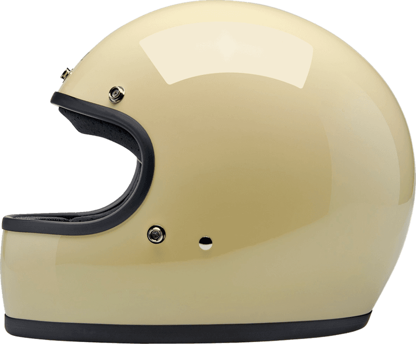BILTWELL 0101-16311 Gringo Helmet - Gloss White - Large — image 2 of 7
