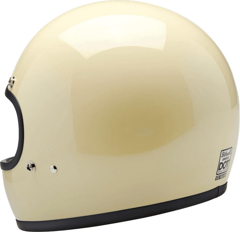 BILTWELL 0101-16311 Gringo Helmet - Gloss White - Large — image 3 of 7