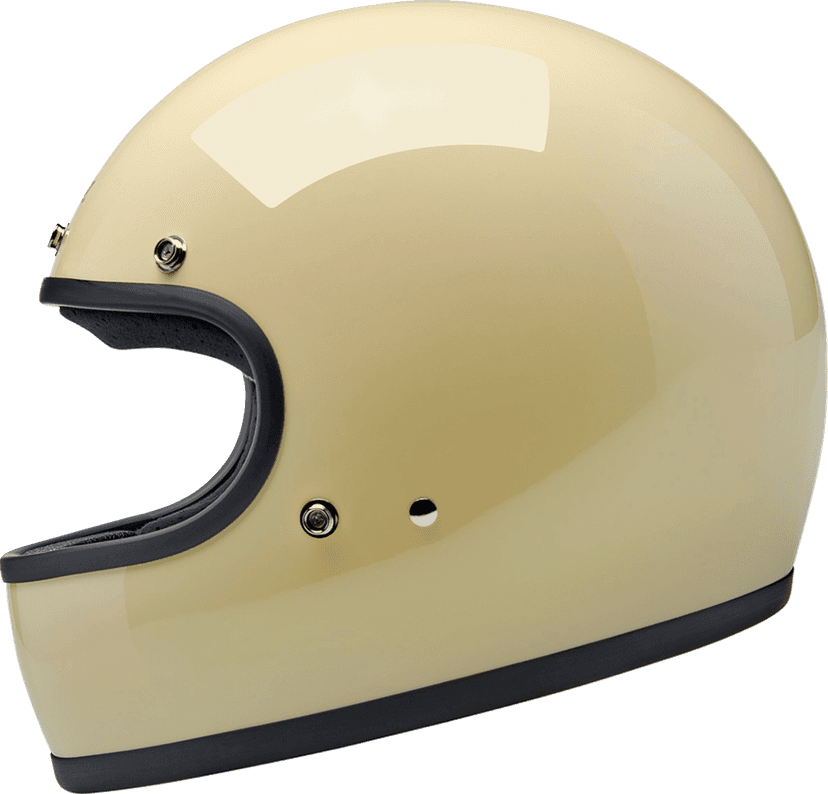 BILTWELL 0101-16311 Gringo Helmet - Gloss White - Large — image 4 of 7