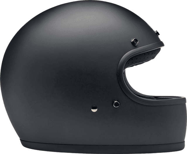 BILTWELL 0101-16315 Gringo Helmet - Flat Black - Small — image 4 of 6