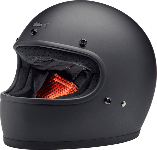 BILTWELL 0101-16315 Gringo Helmet - Flat Black - Small — image 1 of 6
