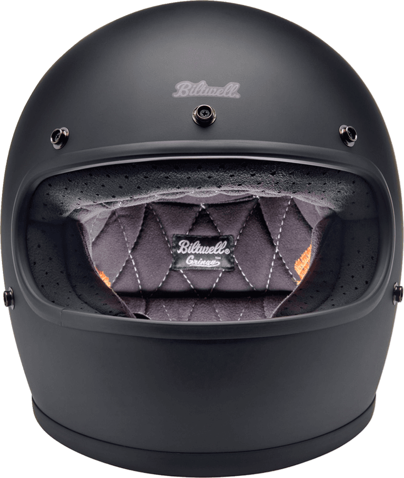 BILTWELL 0101-16315 Gringo Helmet - Flat Black - Small — image 2 of 6