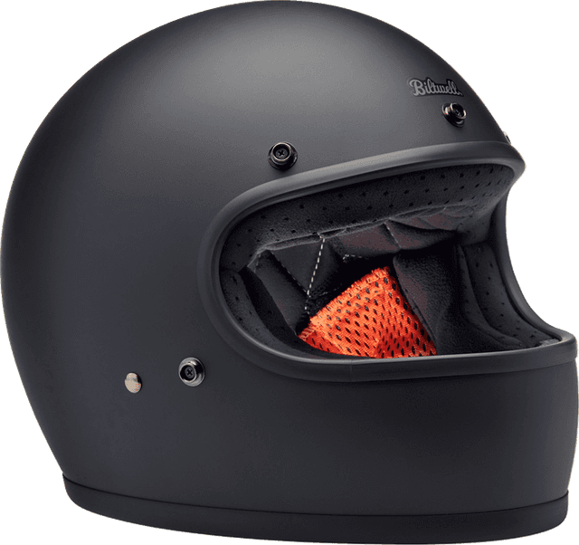 BILTWELL 0101-16315 Gringo Helmet - Flat Black - Small — image 6 of 6