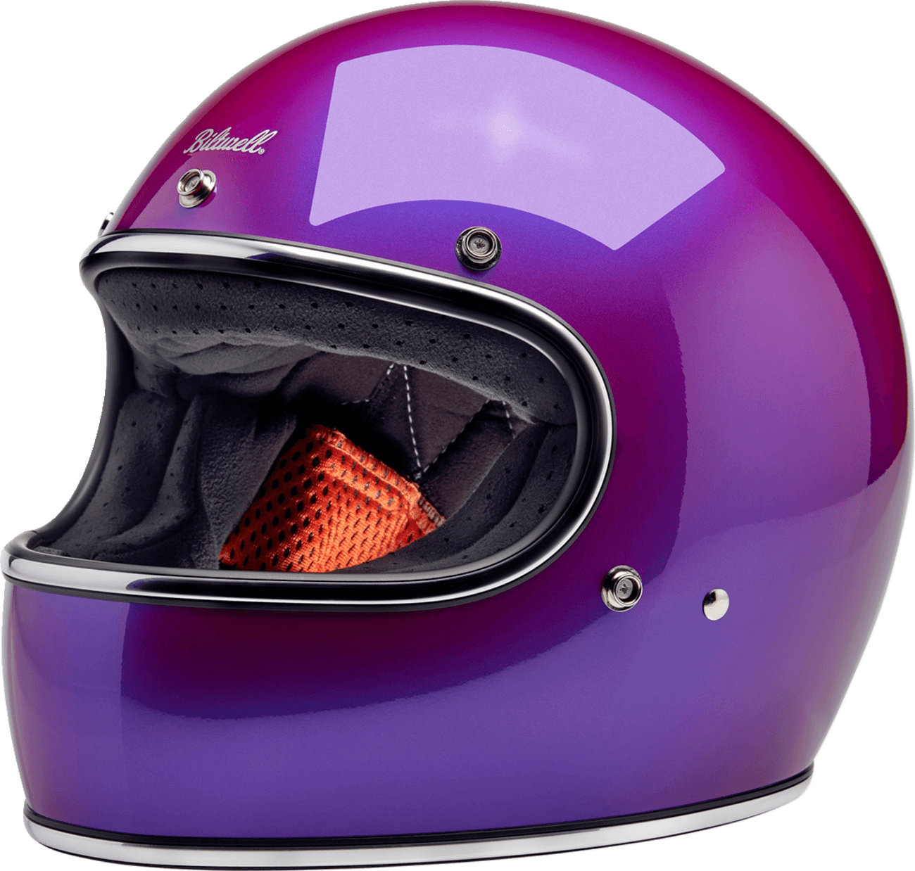 BILTWELL 0101-16320 Gringo Helmet - Metallic Grape - XS