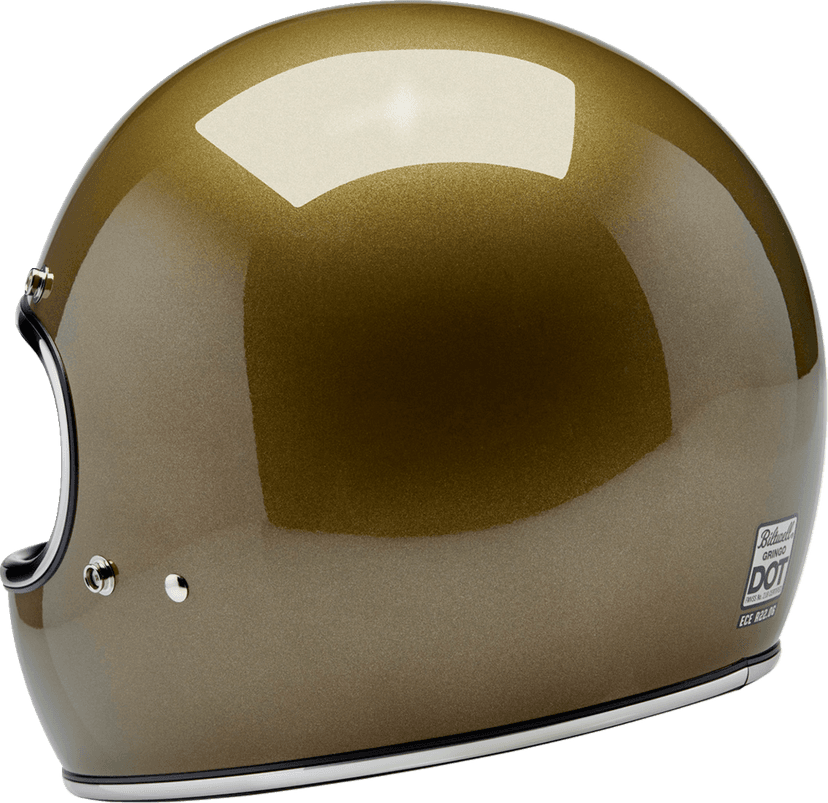 BILTWELL 0101-16326 Gringo Helmet - Ugly Gold - XS — image 5 of 7