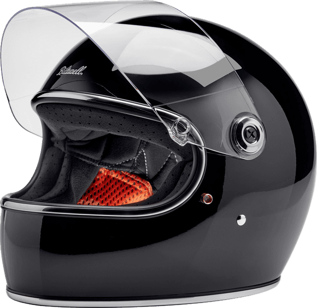 BILTWELL 0101-16337 Gringo S Helmet - Gloss Black - XS — image 6 of 9