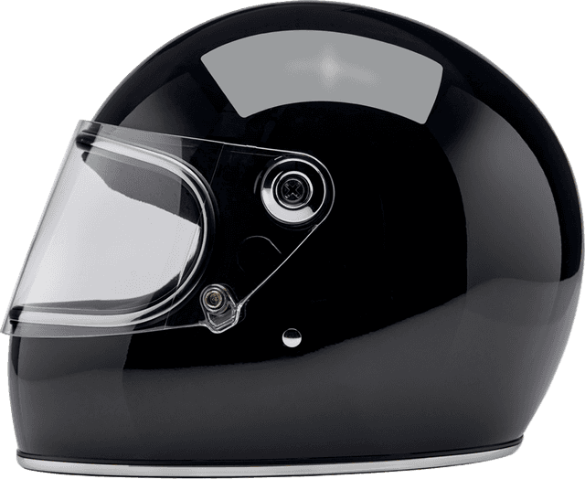 BILTWELL 0101-16337 Gringo S Helmet - Gloss Black - XS — image 2 of 9