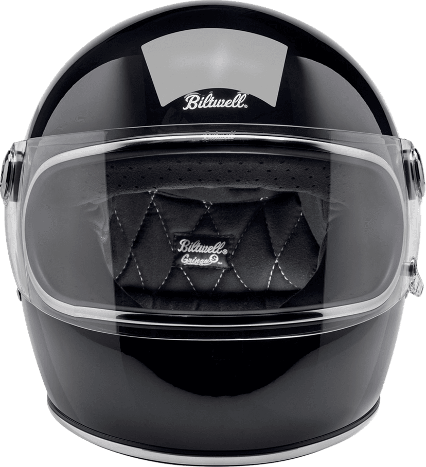 BILTWELL 0101-16338 Gringo S Helmet - Gloss Black - Small — image 2 of 9